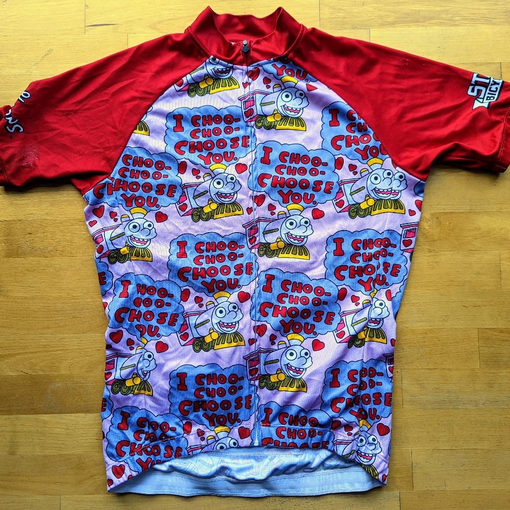 Bike Jersey - Size S - State Bicycle Co x The Simpsons - I Choo Choo Choose You